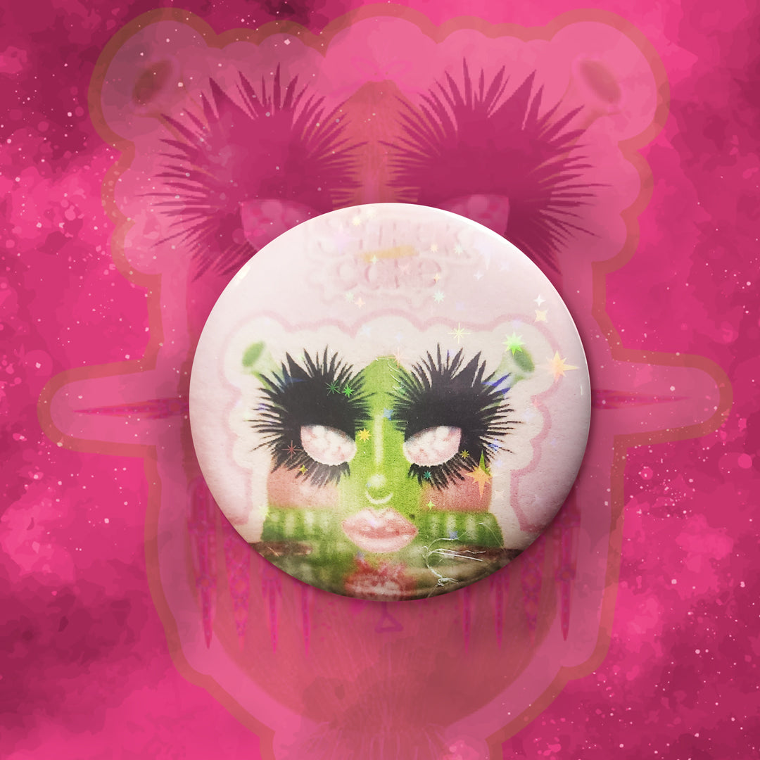 SLAYYY Shrekcore Peeker - BIG BADGES image 0