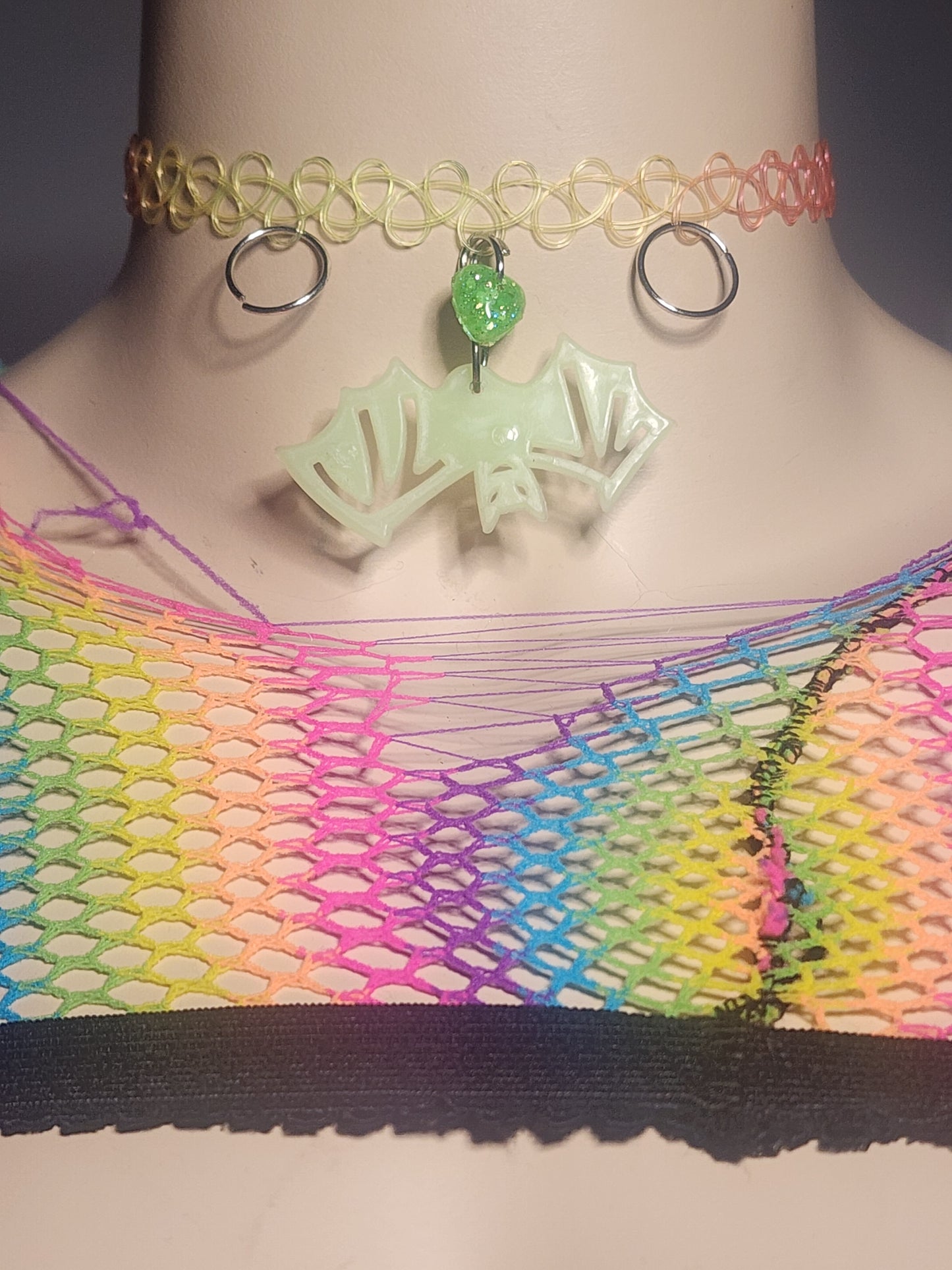 GLOW BATZ - STRETCHY CHOKER image 0