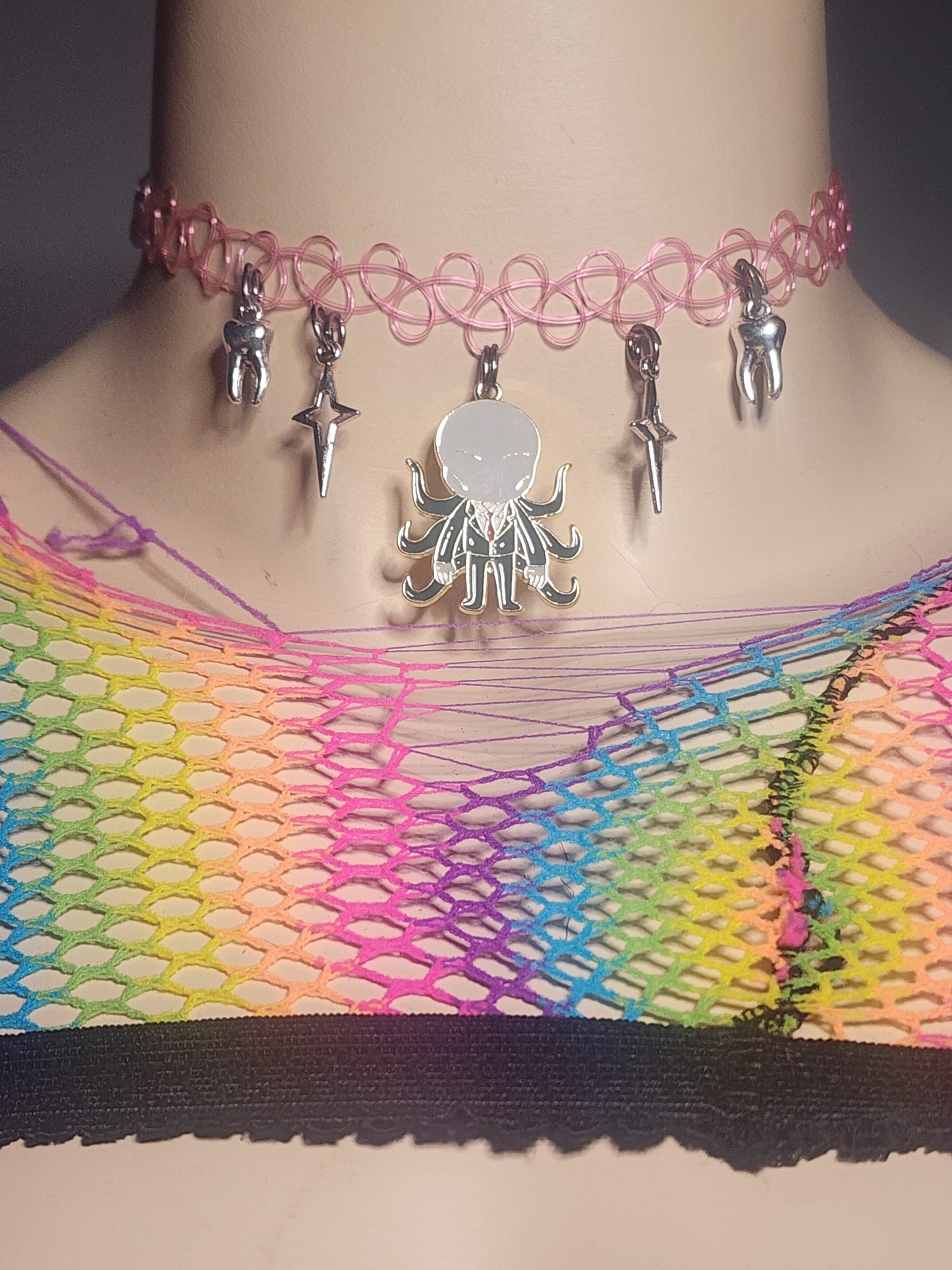 SLENDY THICCC - STRETCHY CHOKER image 0