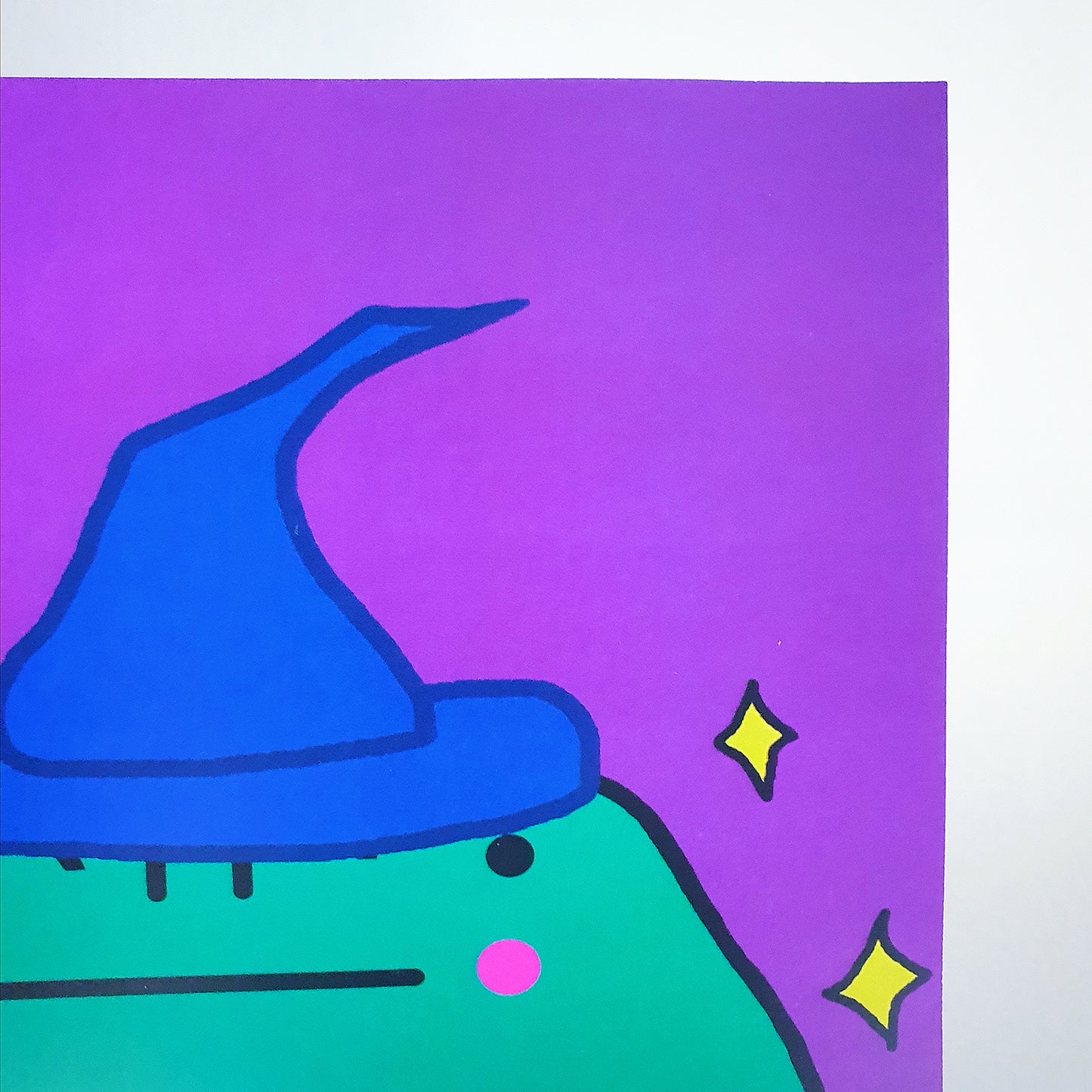 Wizard Frog Mini Print image 2