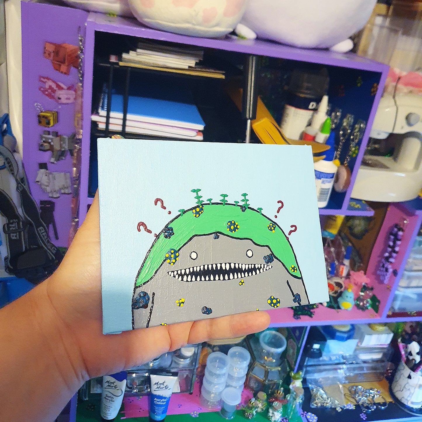 Goobbue Painting (Final Fantasy XIV) image 1