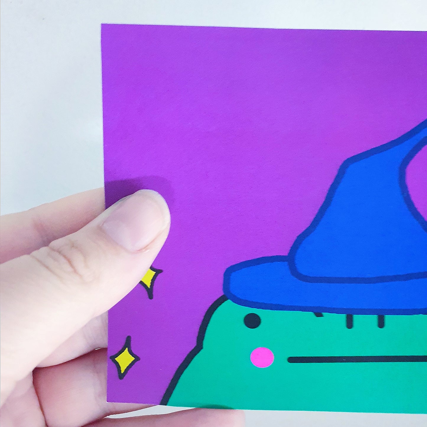 Wizard Frog Mini Print image 1