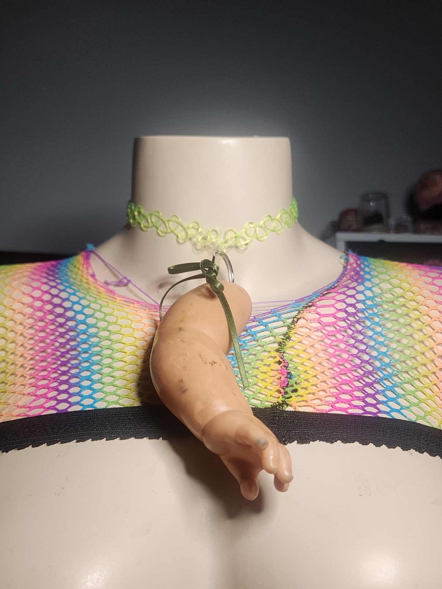 THROW HAND - STRETCHY CHOKER image 0