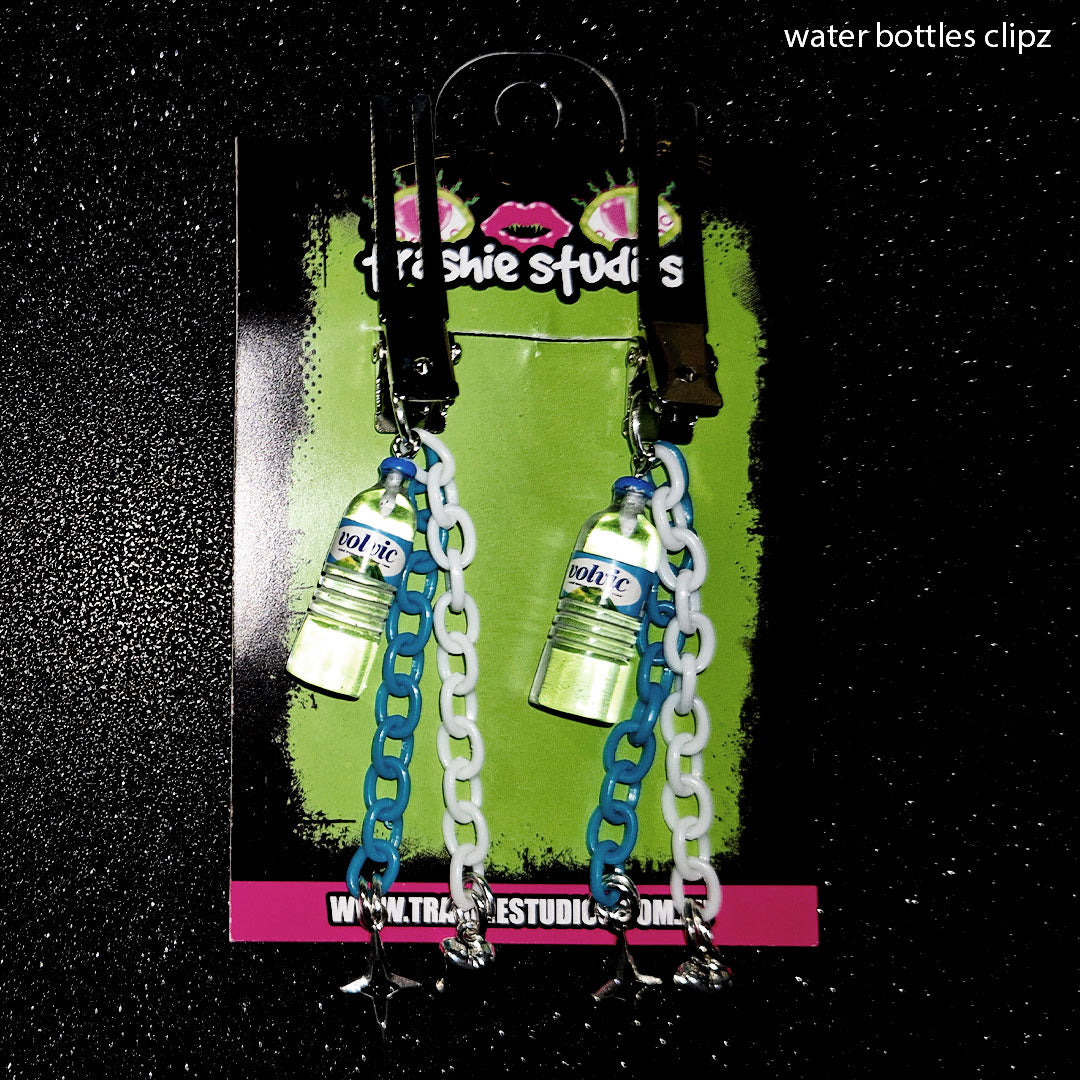 HYDRATE OR DYRATE (WATERBOTTLES) - HAIR CLIPZ