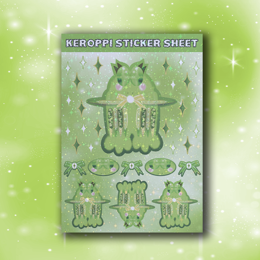 KEROPPI - STICKERSHEET image 0