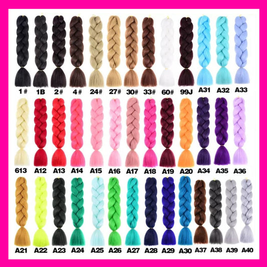 30" Plaits Satin Bow Hair-Tie - 1x string image 1