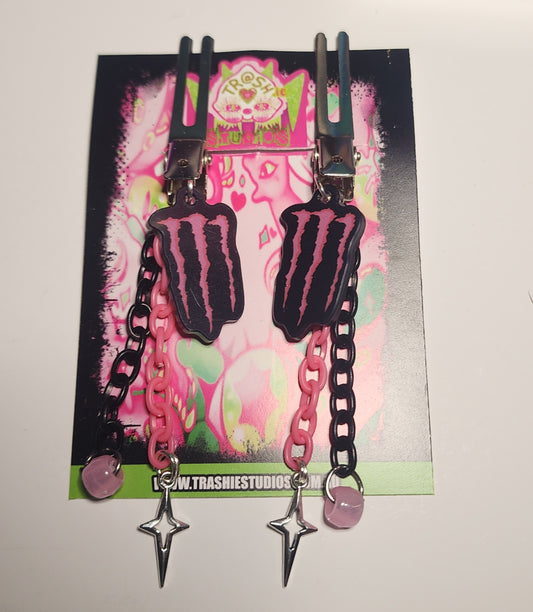 MONSTERSLUT M PINK GLOWINTHEDARK - CLIPZ image 0