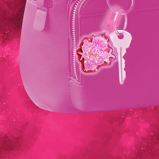 Shrekcore Onion PINK - Keychain image 0