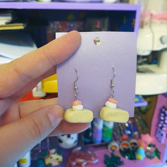 Strawberry Cake Earrings image 1