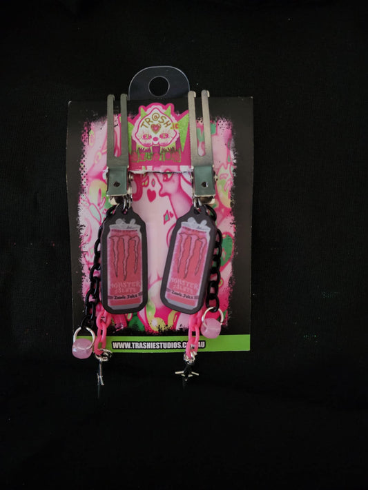 MONSTER SL#T PINK CROSS - CLIPZ *PRE-ORDER*