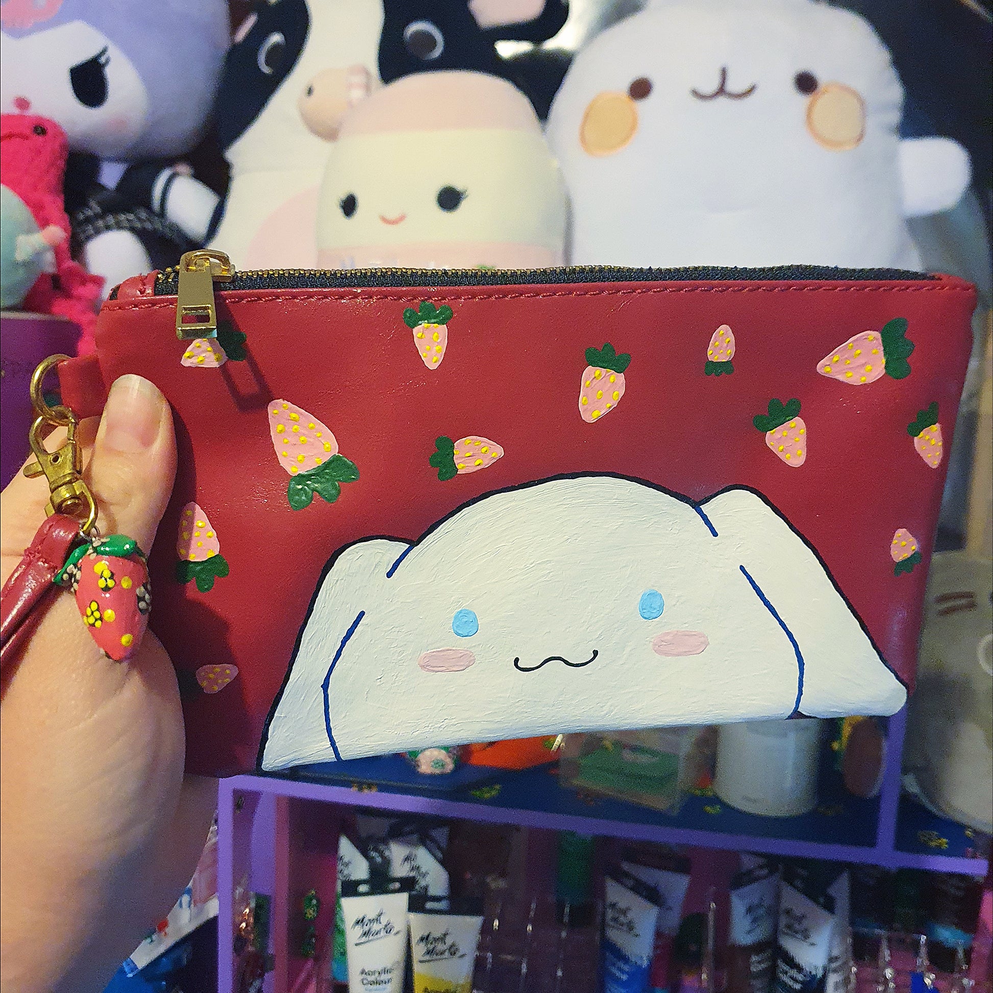 Cinnamoroll Hand Painted Handbag image 7