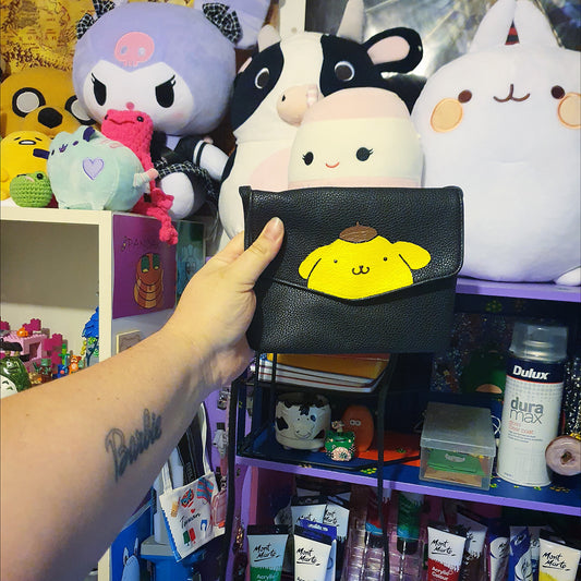 Pompompurin Hand Painted Handbag image 1