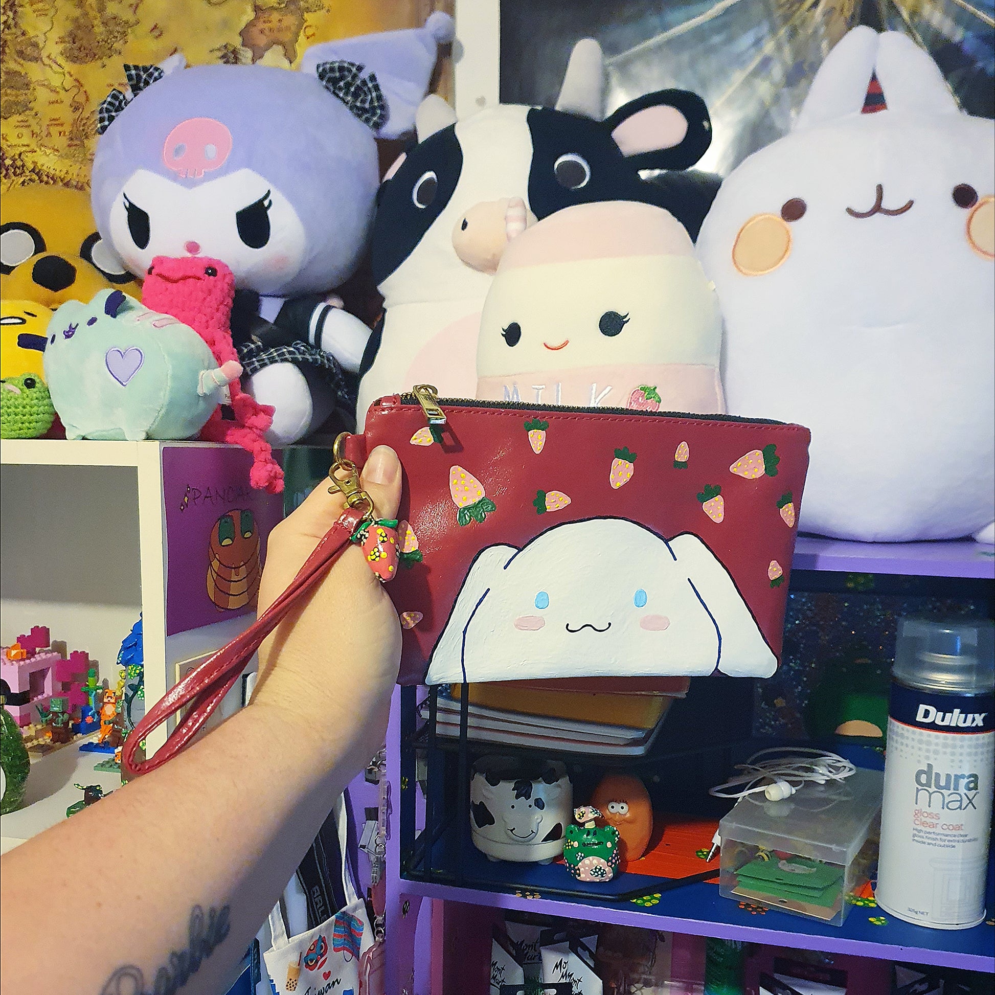 Cinnamoroll Hand Painted Handbag image 5