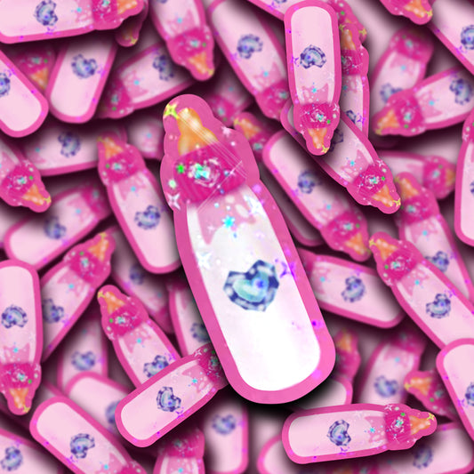 BBI BORN BOTTLE - STICKER image 0