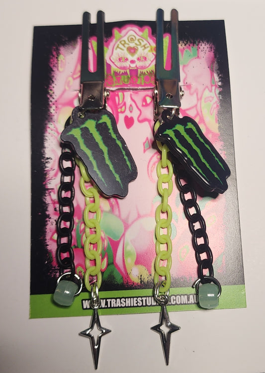MONSTERSLUT M GREEN GLOWINTHEDARK - CLIPZ image 0