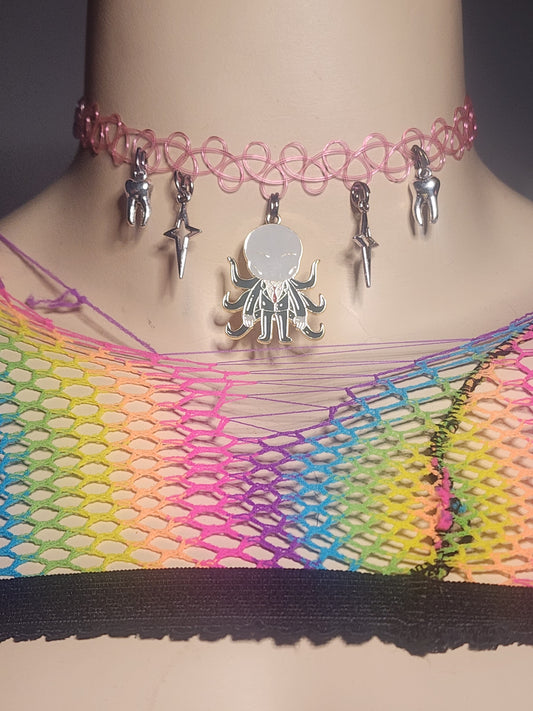 SLENDY THICCC - STRETCHY CHOKER image 0