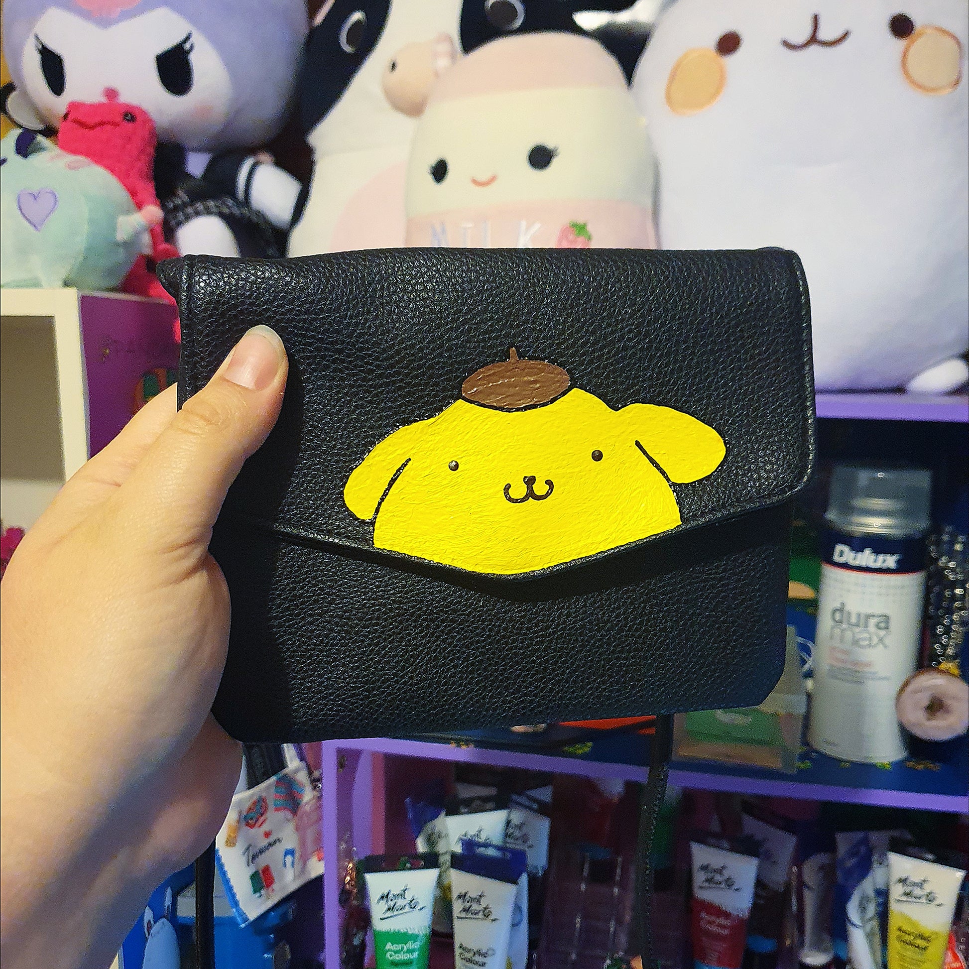 Pompompurin Hand Painted Handbag image 6