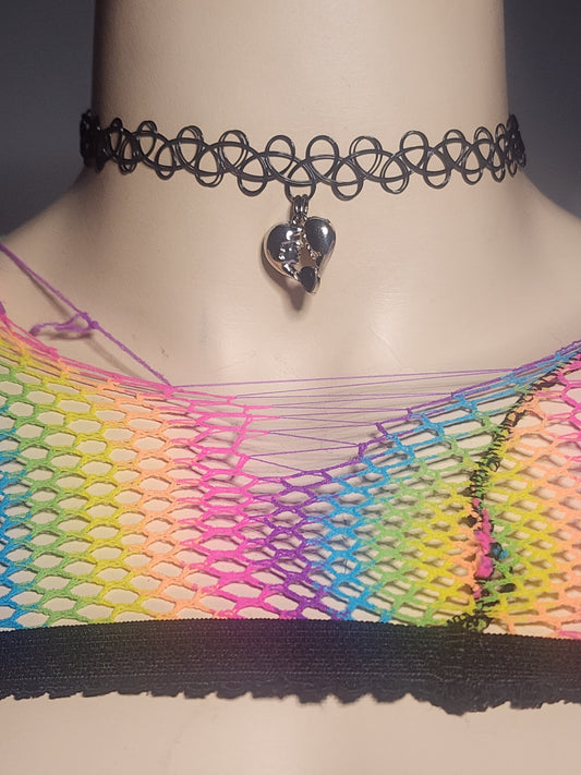 BROKEN HEART - STRETCHY CHOKER image 0