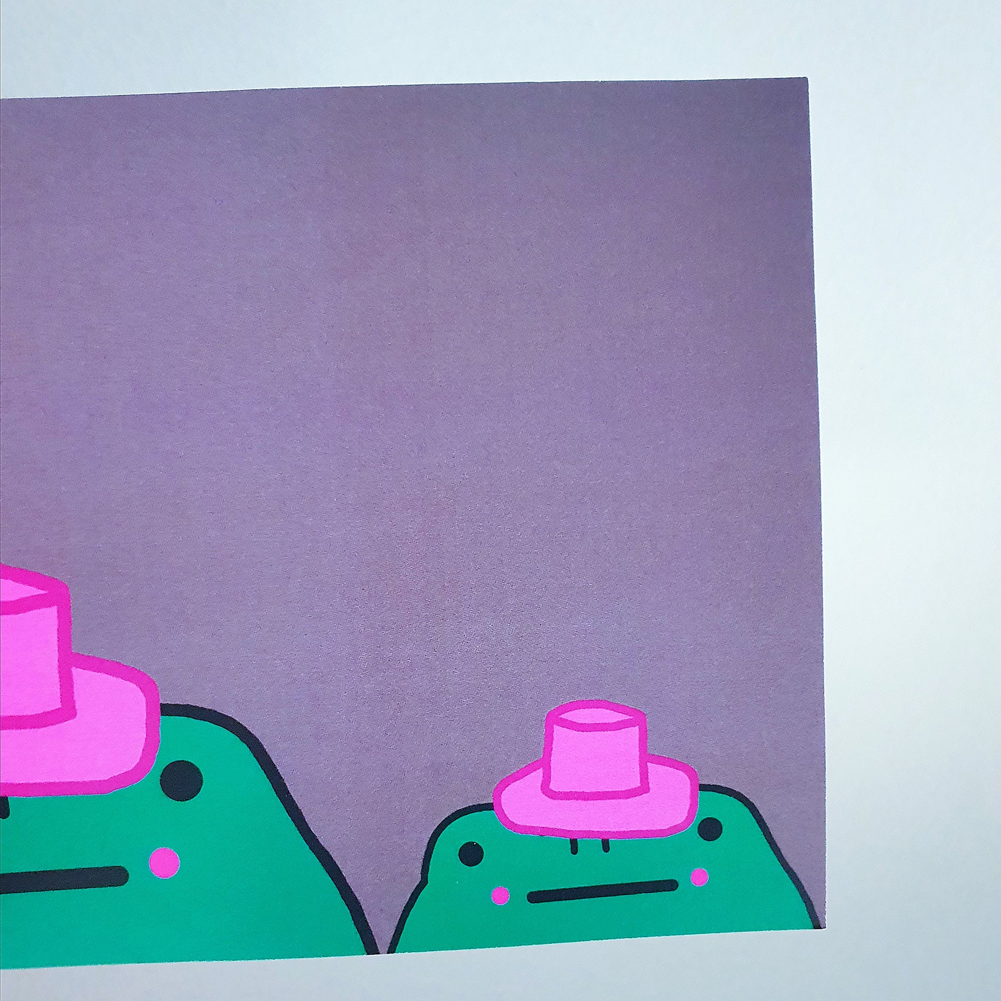 Cowboy Frog Mini Print image 2