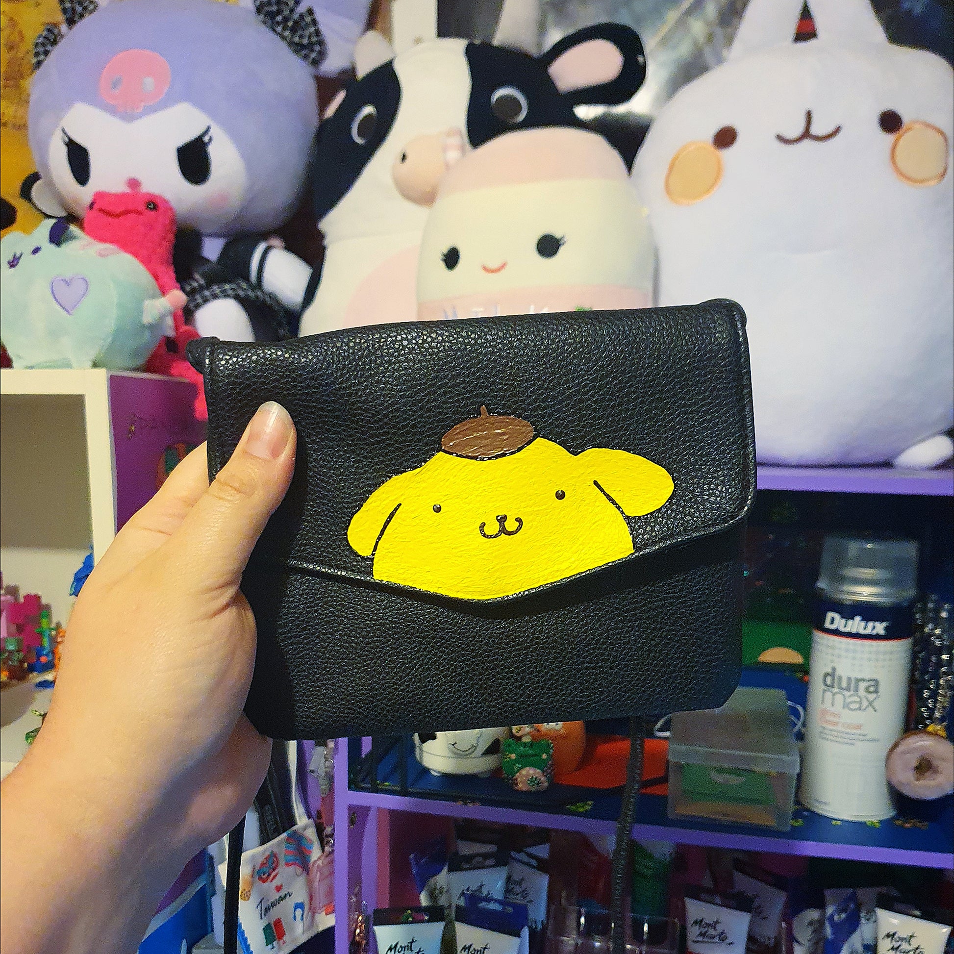 Pompompurin Hand Painted Handbag image 5