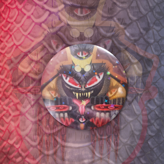 SLAYYY Sirpen Hell Peeker  - BIG BADGES image 0