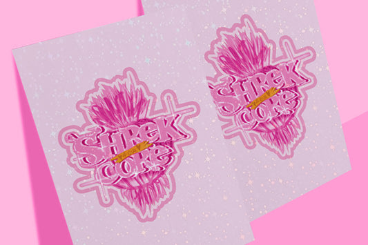 Shrekcore Onion Pink - PRINT image 0