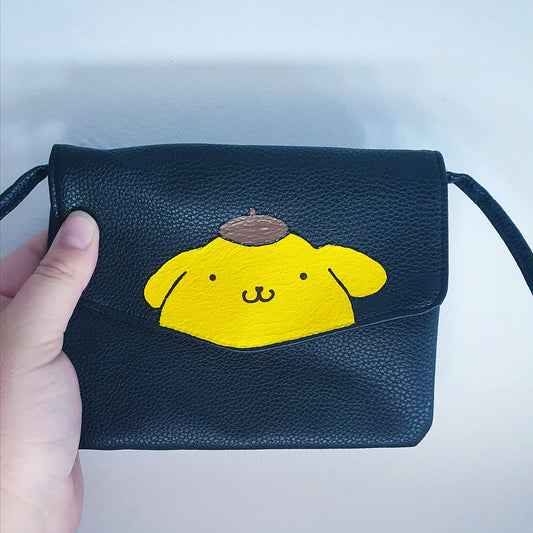 Pompompurin Hand Painted Handbag image 0