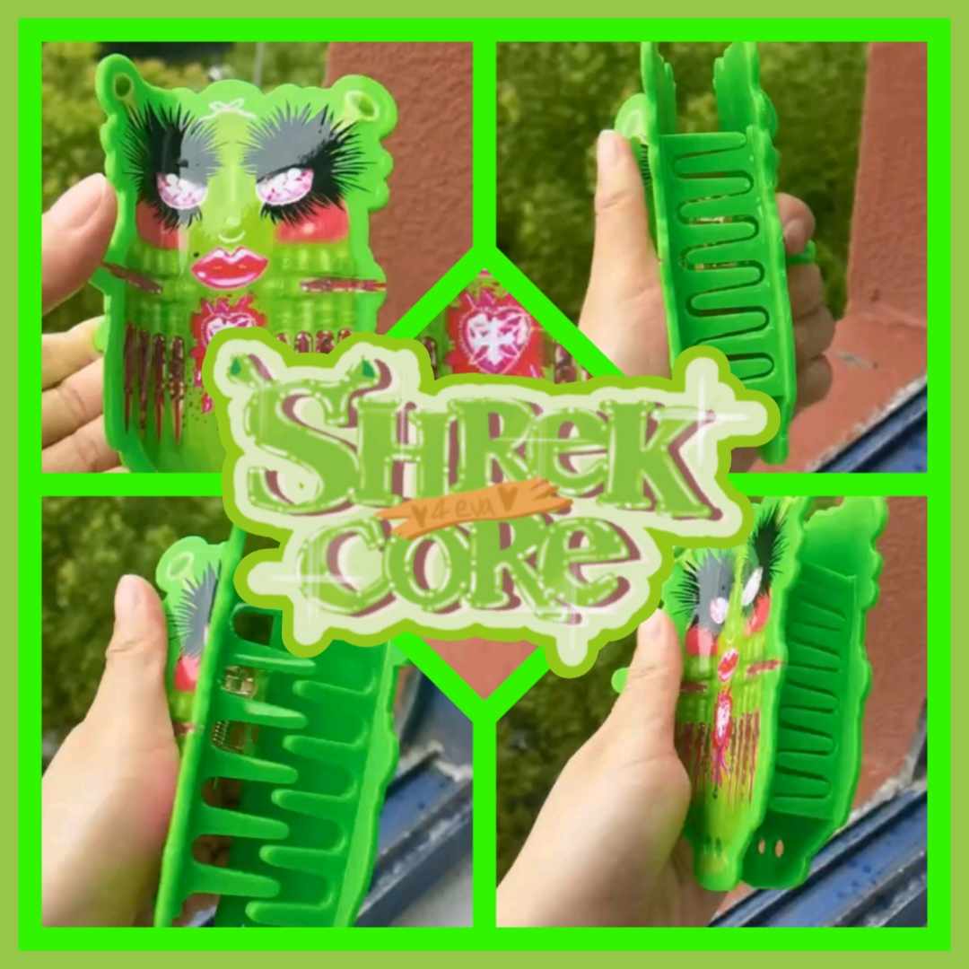 SLAYYY SHREK ONION BOI - CLAW CLIP image 2
