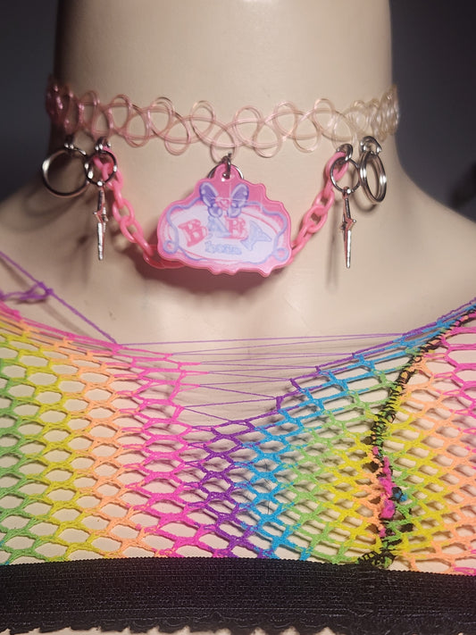 BBI LOGO CHAIN - STRETCHY CHOKER image 0