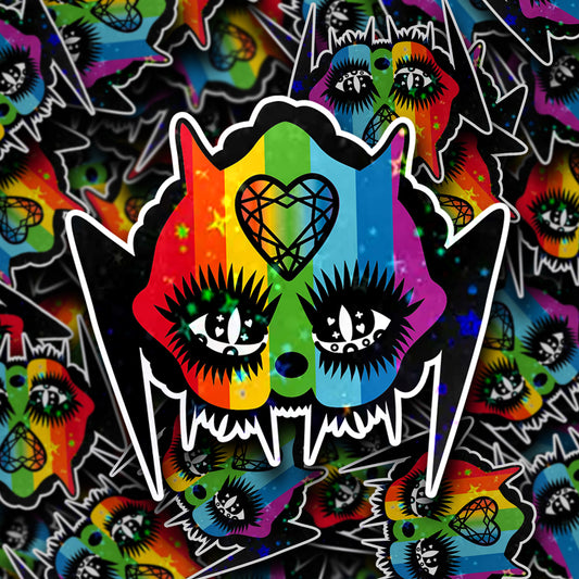 CRYPTID BBI RAINBOW - STICKER image 0