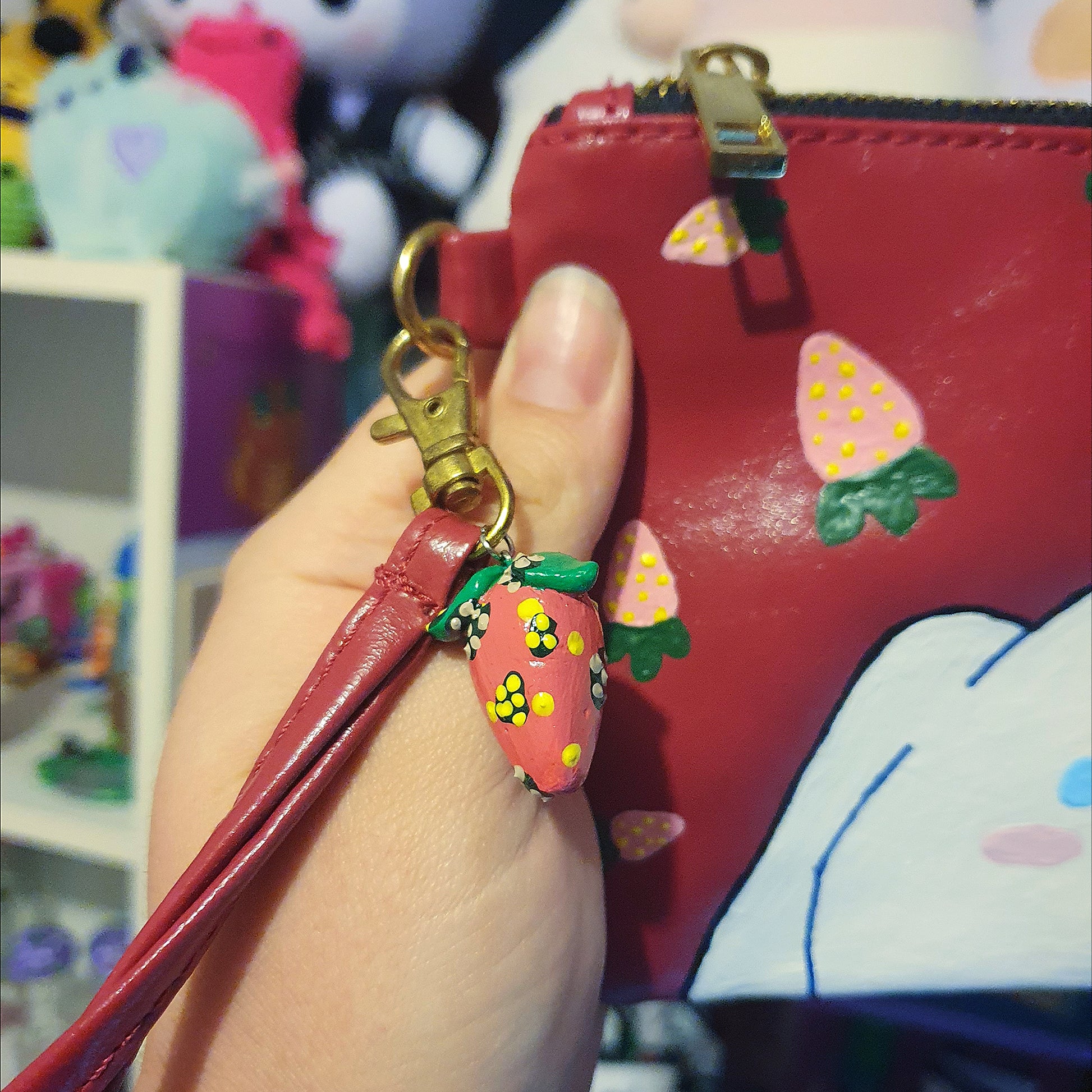 Cinnamoroll Hand Painted Handbag image 3