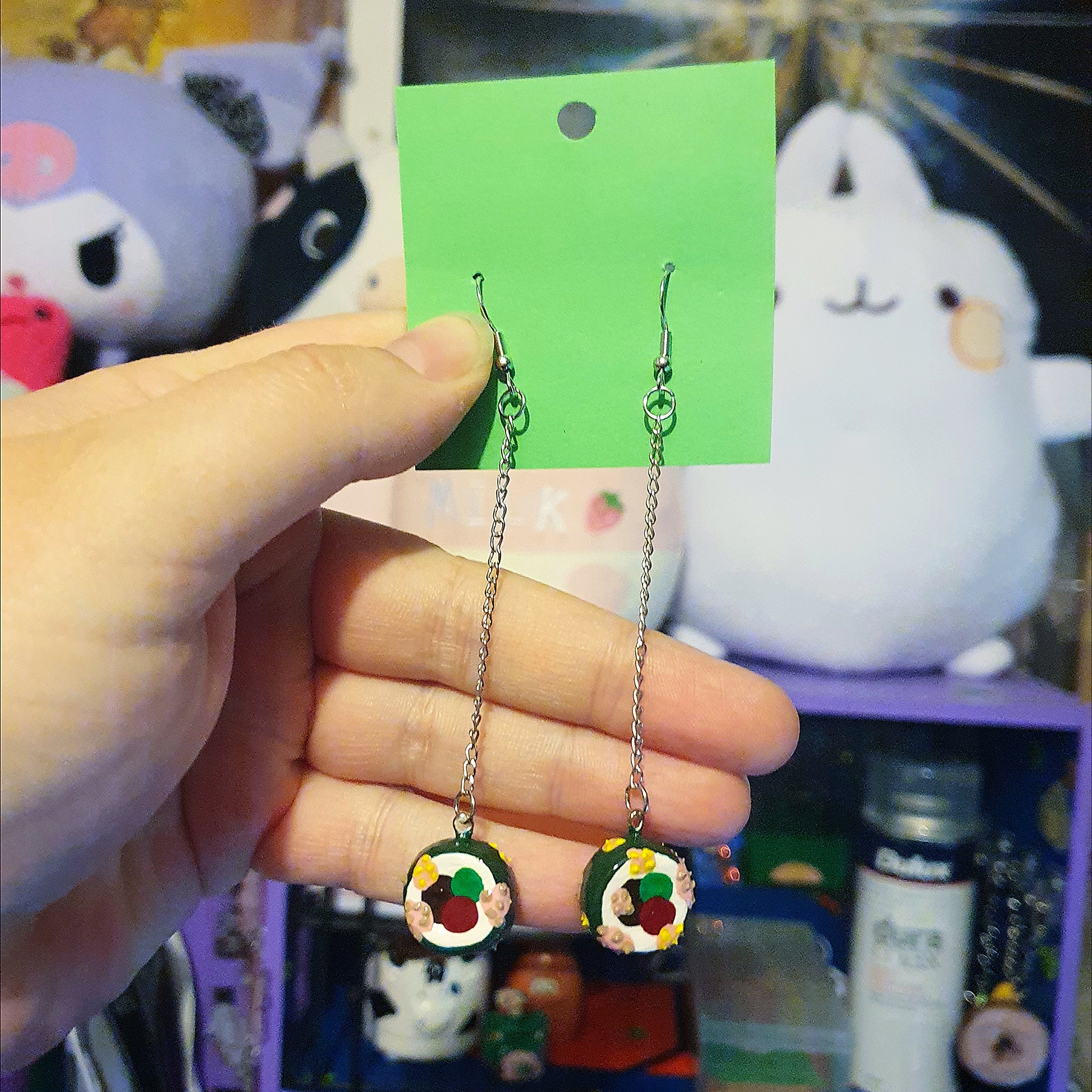 Sushi Long Earrings image 1