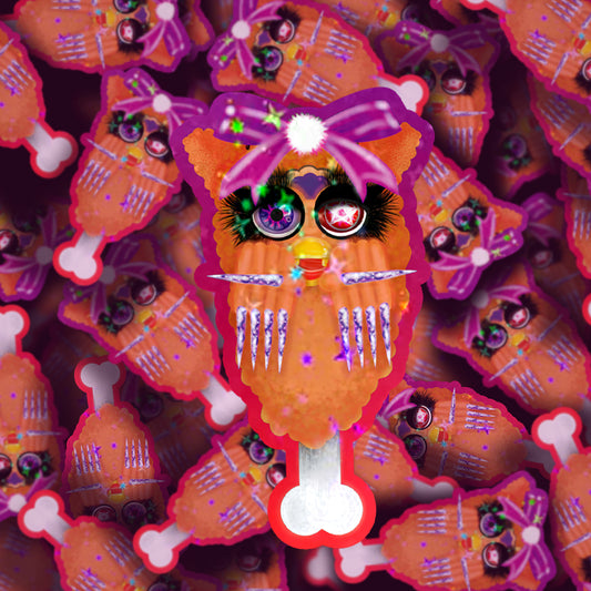 FURB DRUMMIE - STICKER image 0