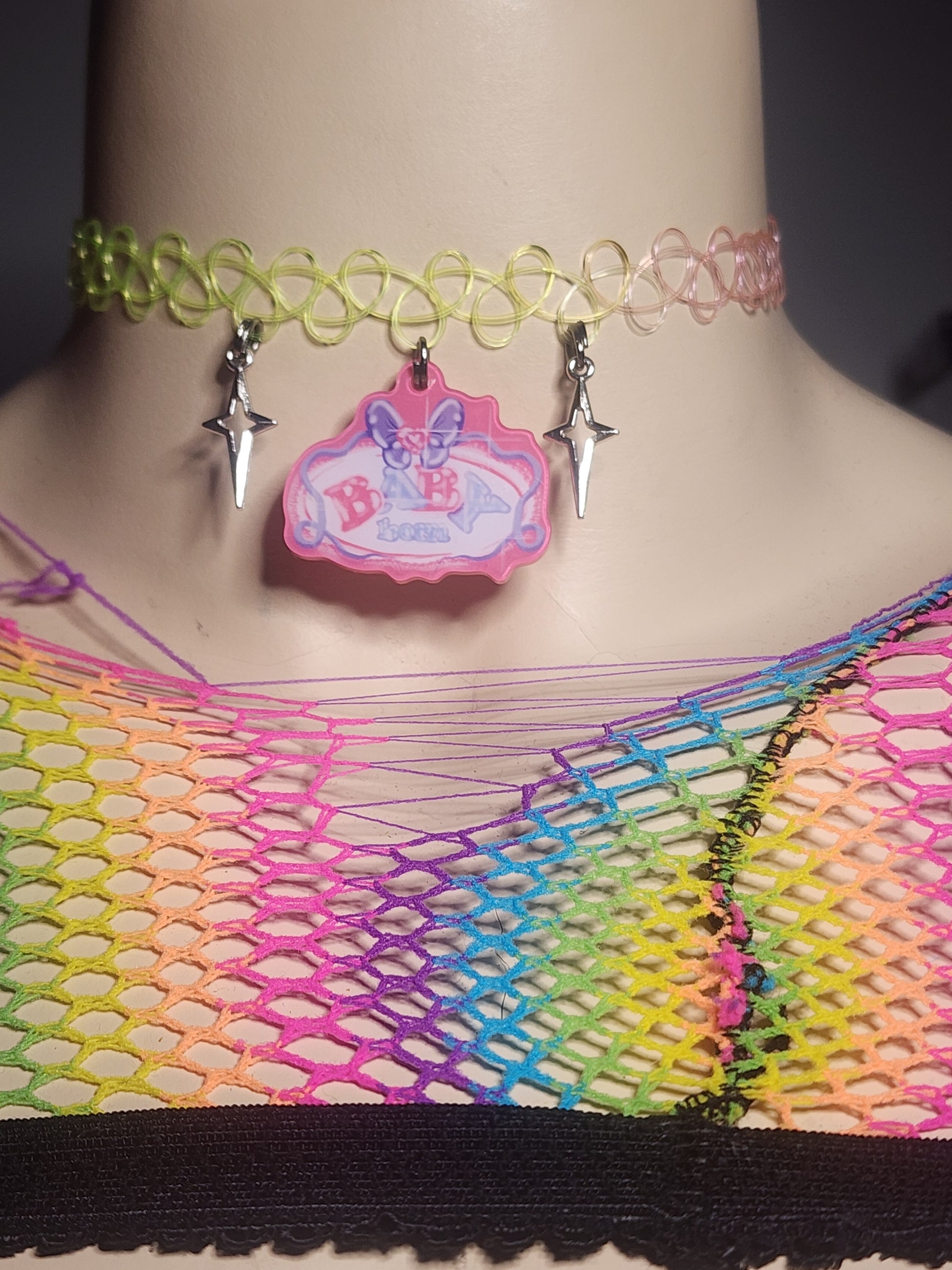 BABY LOGO - STRETCHY CHOKER image 0