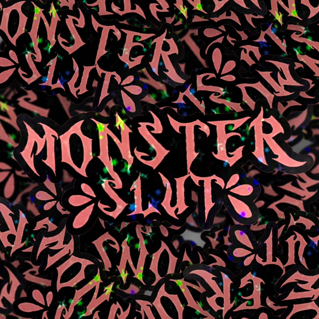 MONSTER SL#T PINK - STICKER image 0