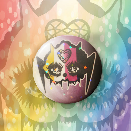 Enby CryptidPride - BIG BADGES image 0