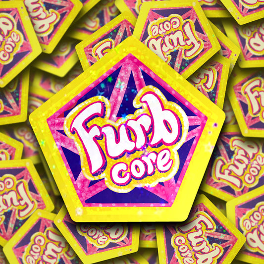 FURBCORE - STICKER image 0