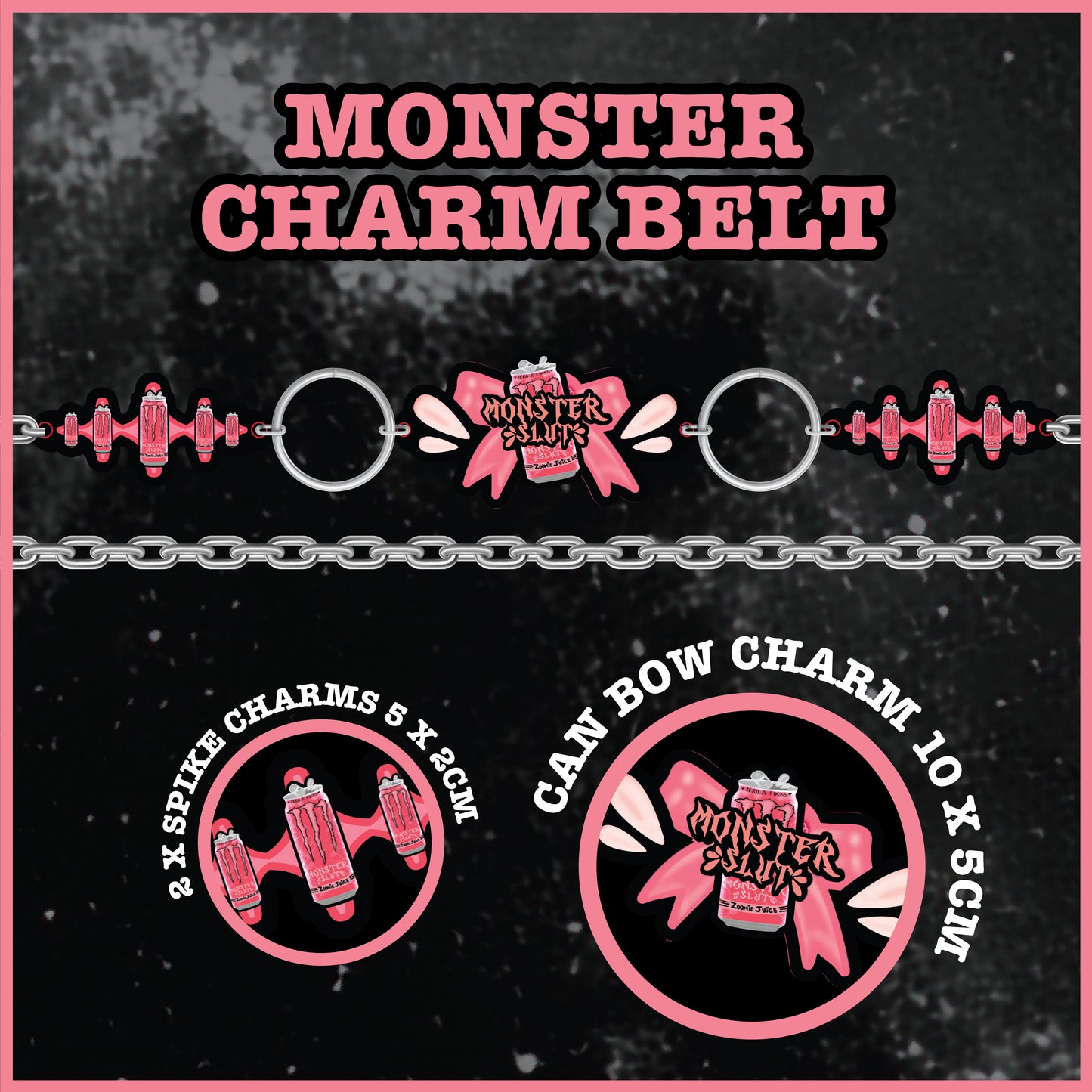Energy Sl#t Belt Chains