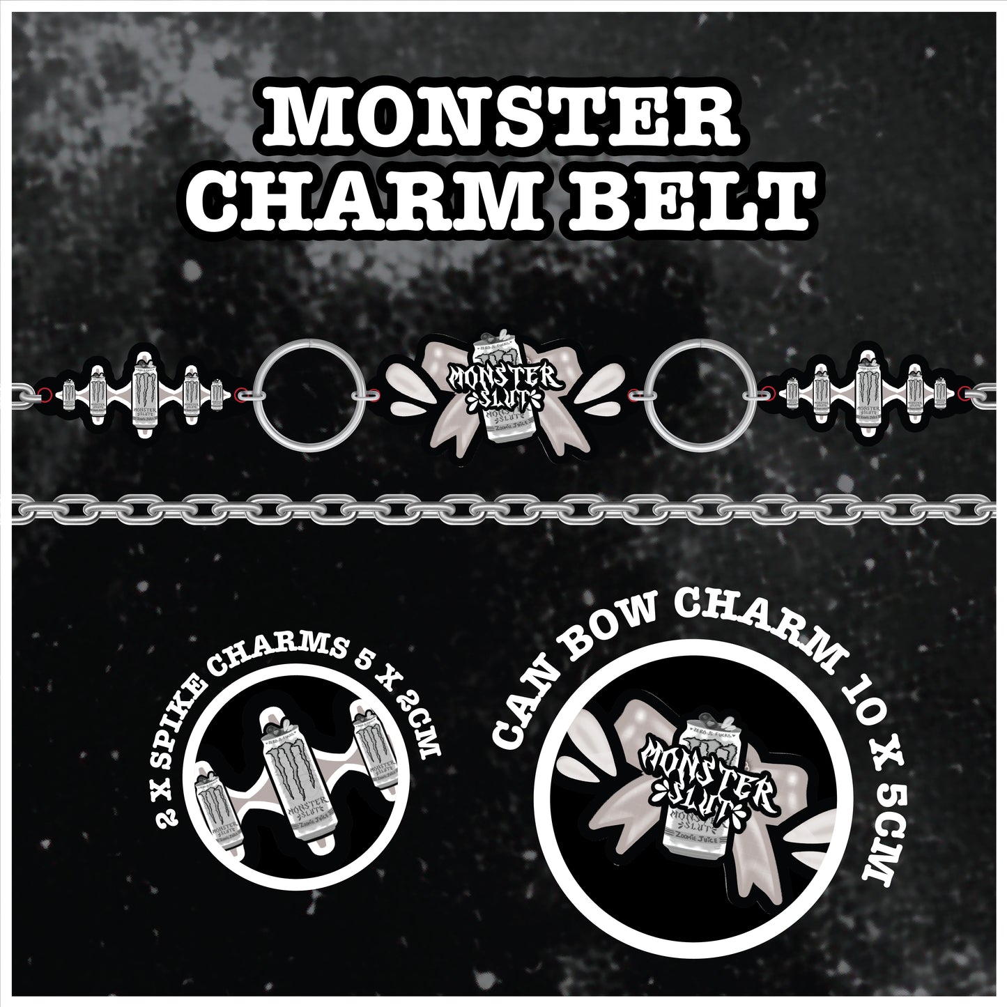 Energy Sl#t Belt Chains