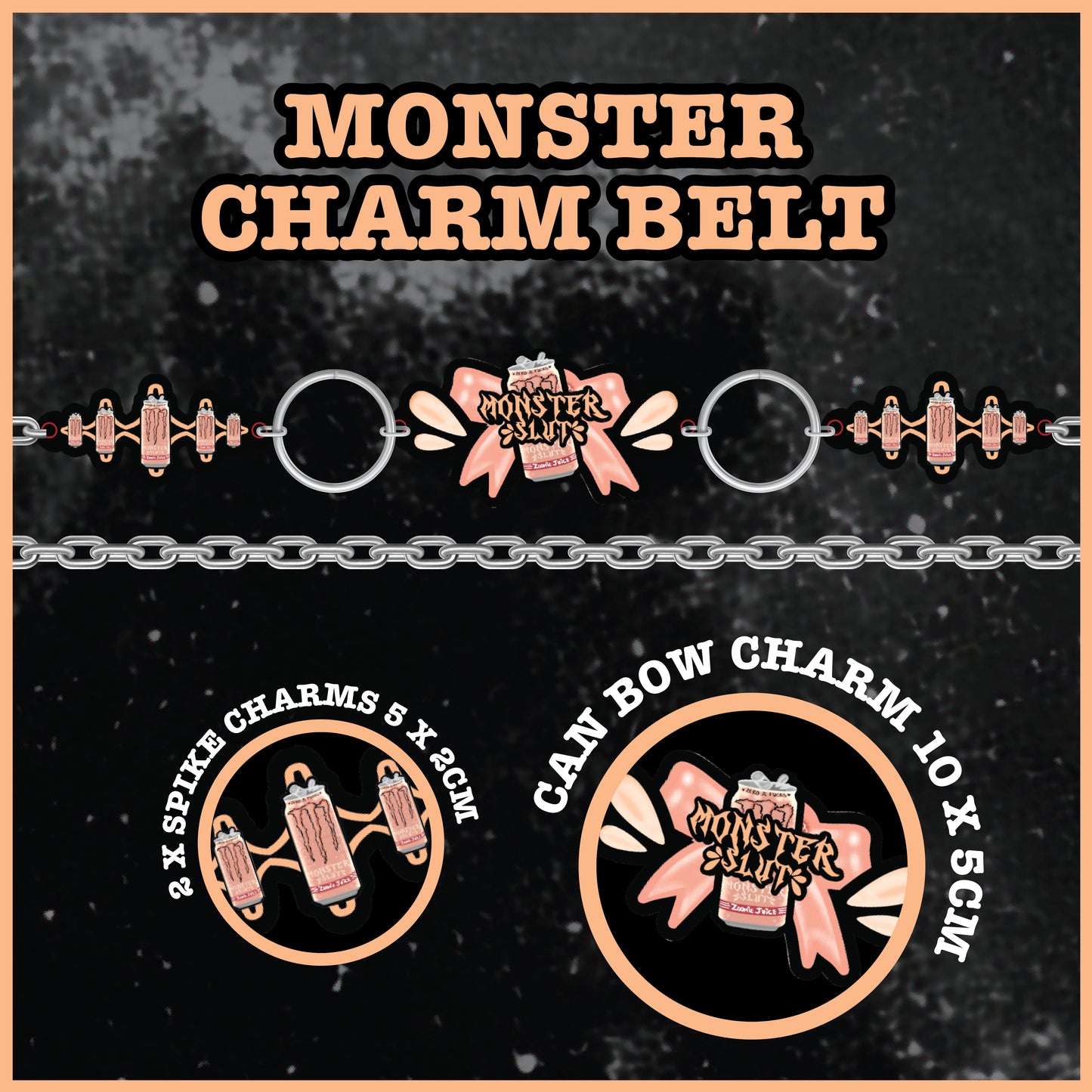 Energy Sl#t Belt Chains