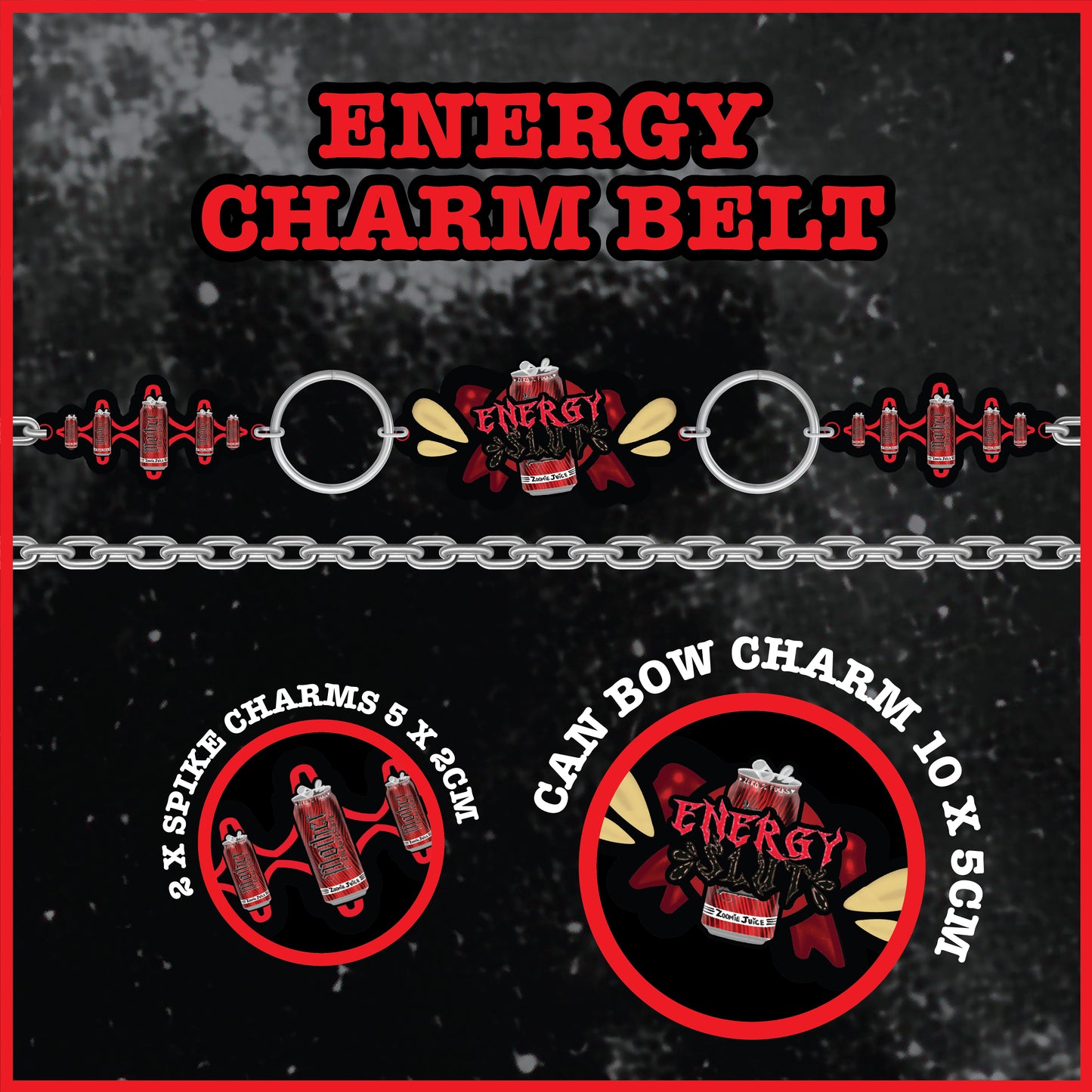 Energy Sl#t Belt Chains