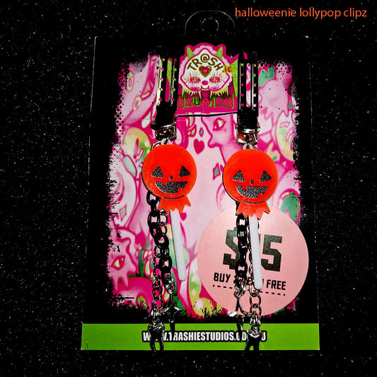 Pumpkinlollypop - HAIR CLIPZ