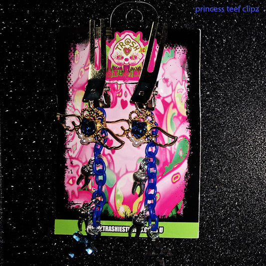 princessteef (DARK BLUE) - HAIR CLIPZ