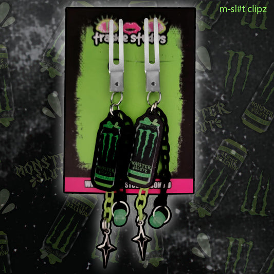 MONSTER SL#T GREEN CAN - CLIPPIEZ