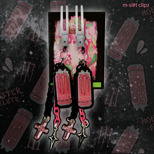MONSTER SL#T PINK CAN - CLIPPIEZ