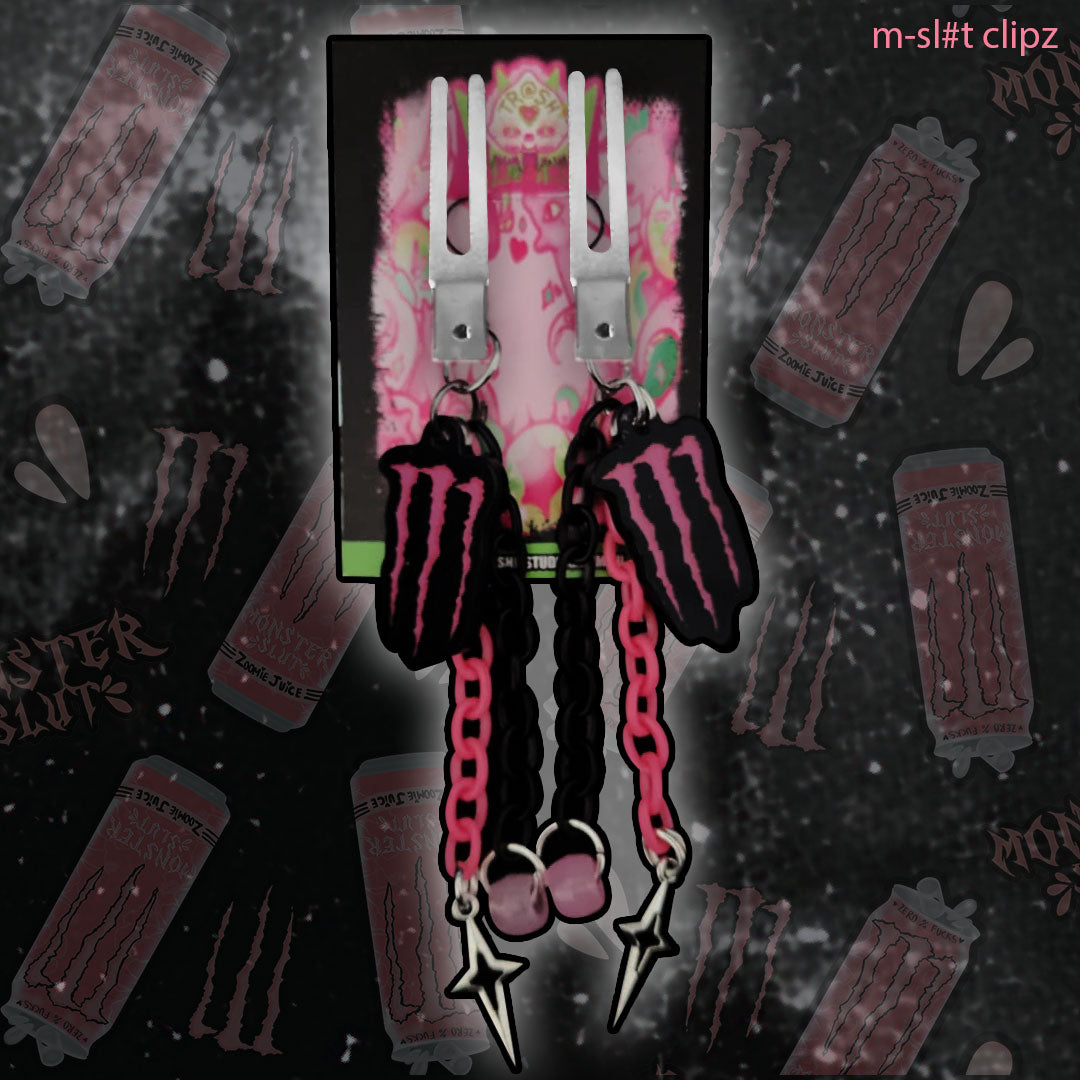 MONSTER SL#T PINK M - CLIPPIEZ