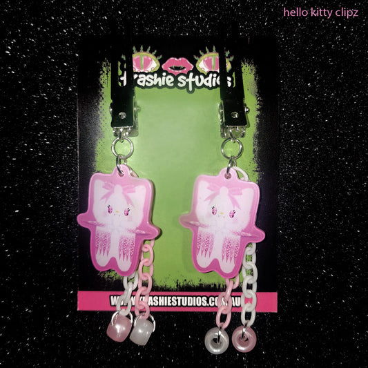 HELLOKITTY - HAIR CLIPZ