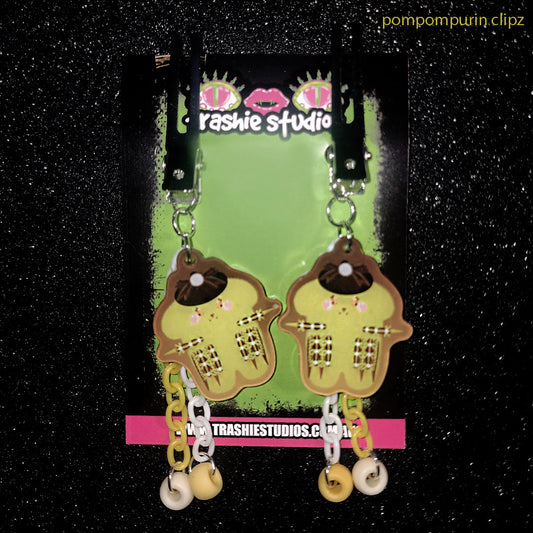 POMPOMPURIN - HAIR CLIPZ
