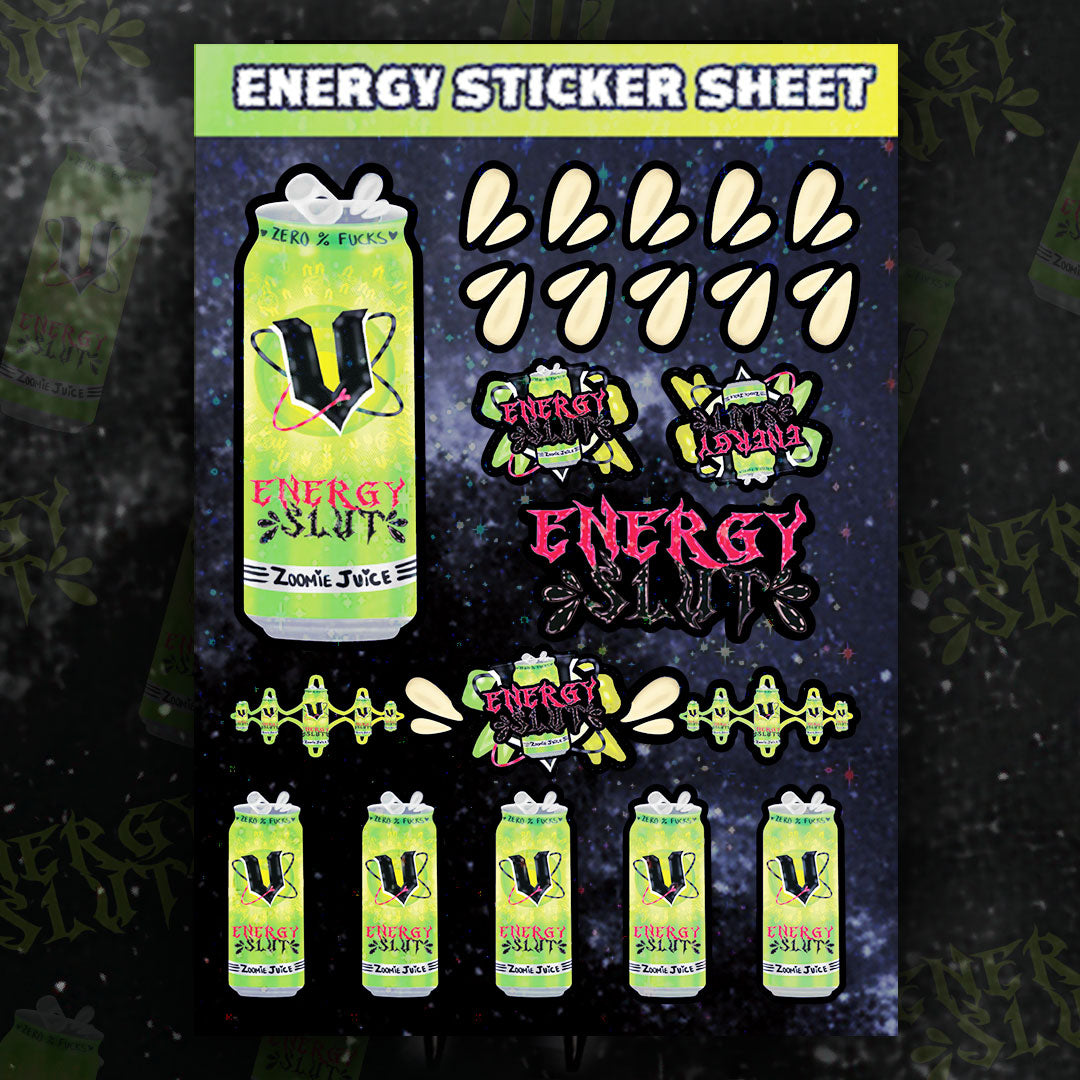 VEE SL#T - STICKER SHEET