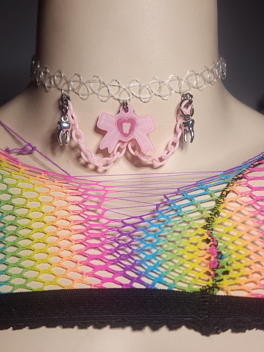 TEEF BOWZ - STRETCHY CHOKER image 0